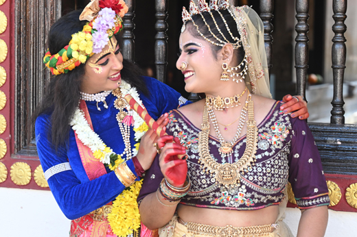 Krishna vesha competition